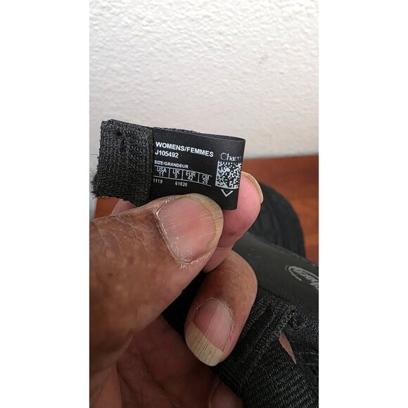 Chaco Women's ZX/2 Black Outdoor Sport Sandals Adjustable Straps Size 11 - Picture 7 of 7